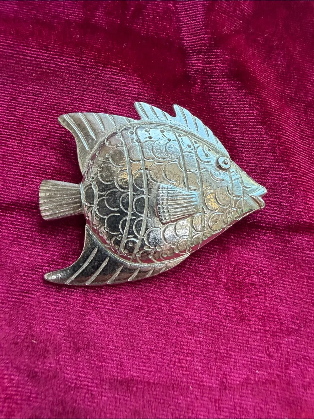 Vintage Fish Brooch